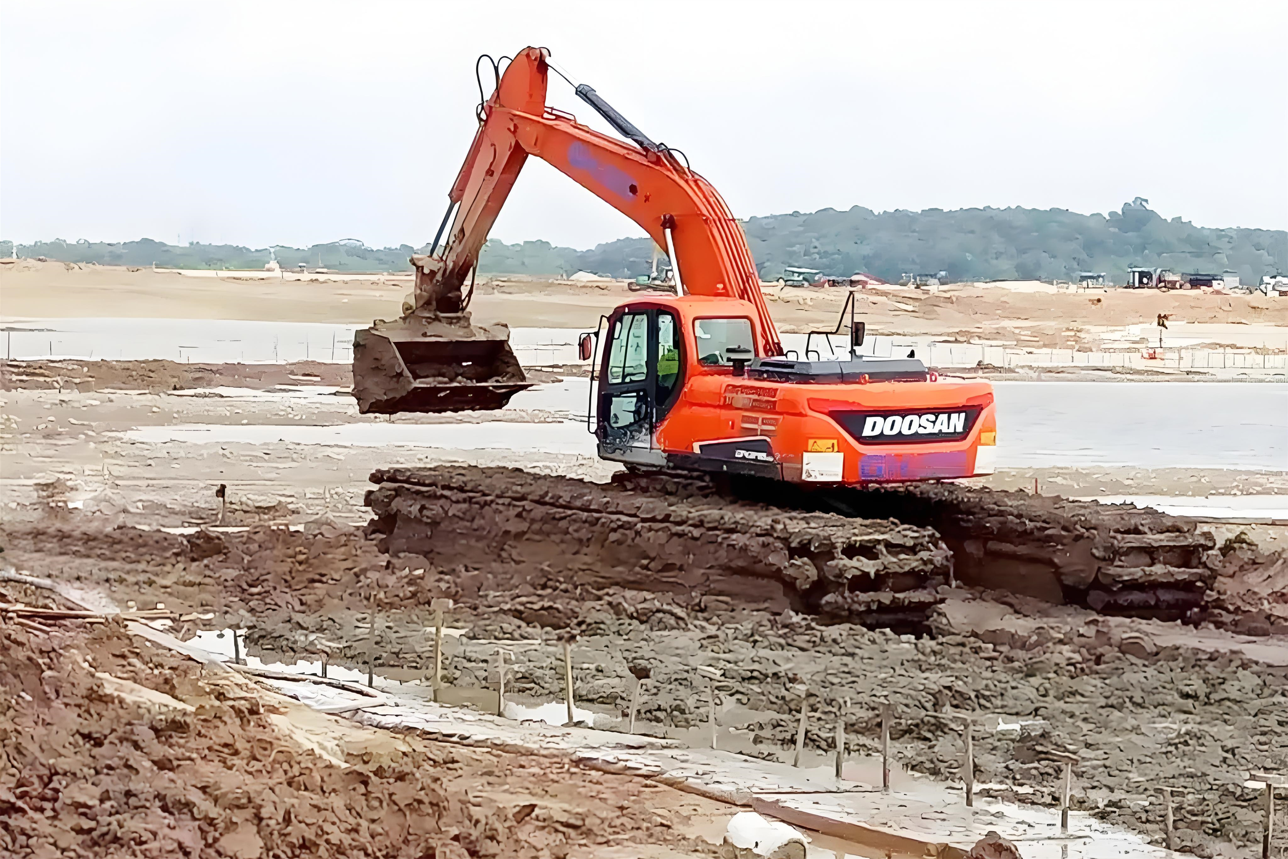 浙江臺(tái)州挖機(jī)清淤施工隊(duì) - 挖機(jī)清淤時(shí)如何判斷淤泥承載力?